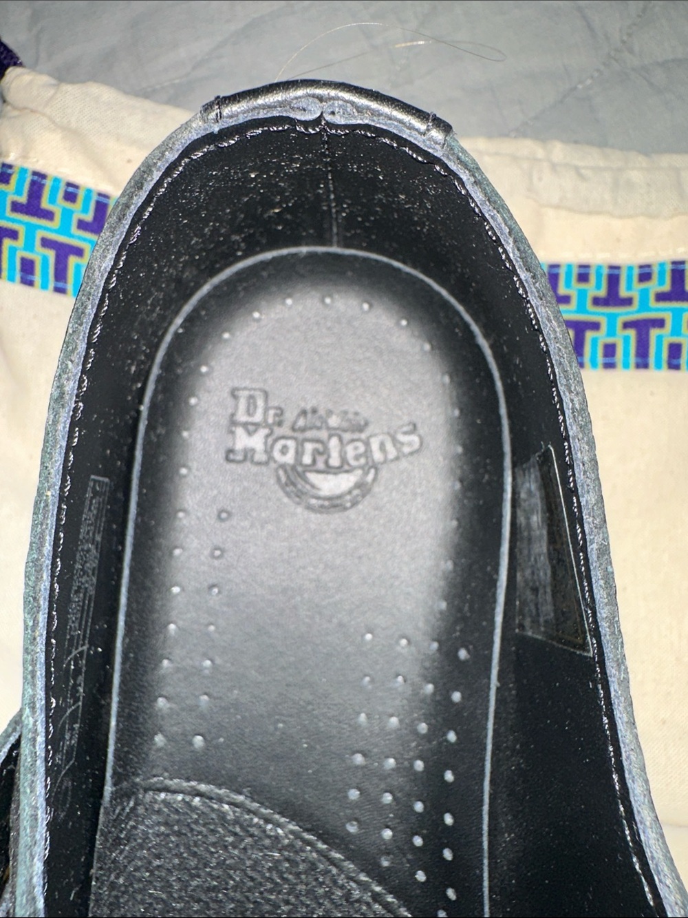 Dr. Martens size US 7 Black Double-Buckle Mary Jane Shoes for women, like new - Picture 5 of 10